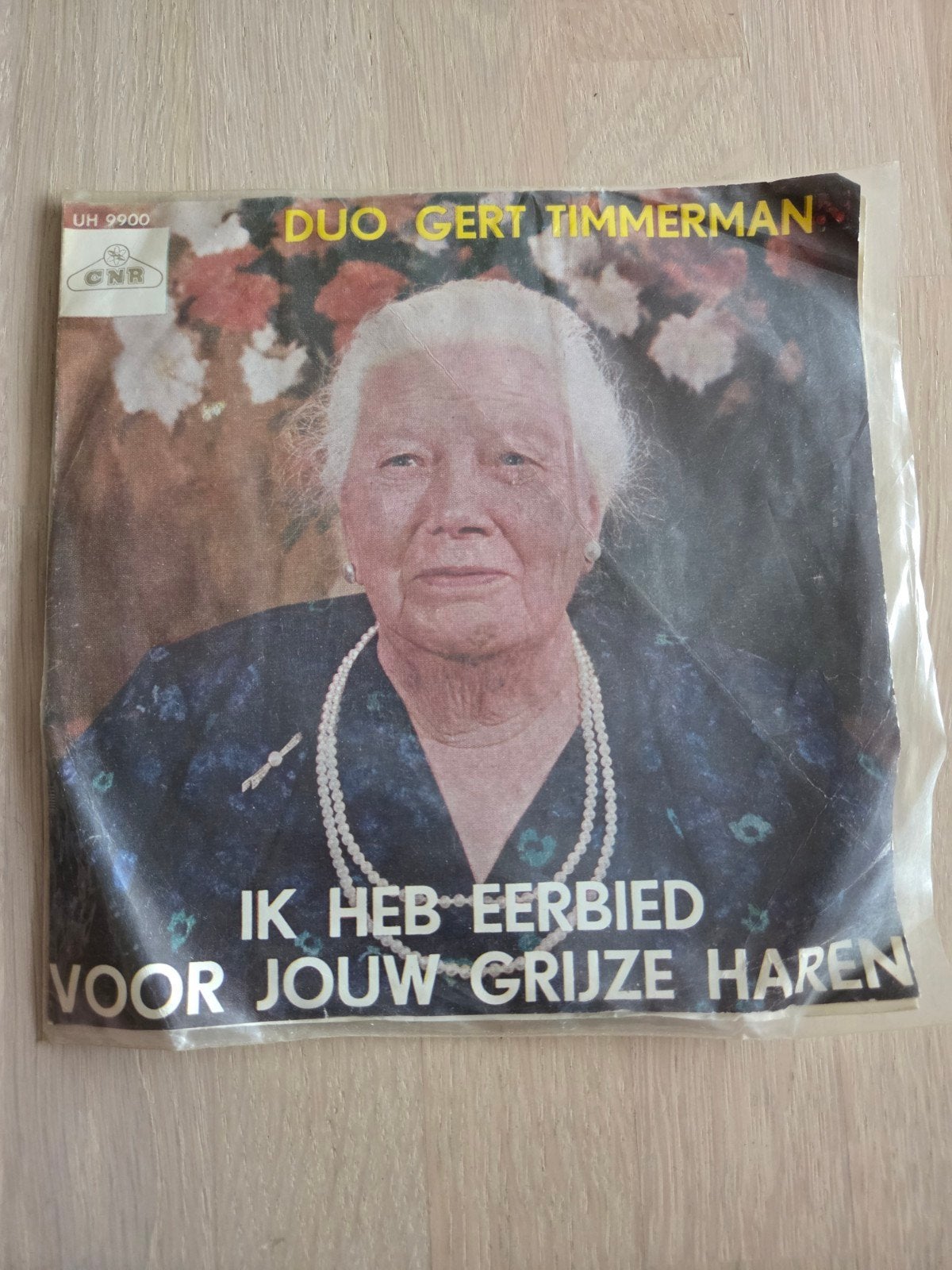 Duo Gert Timmerman - Ik Heb Eerbied Voor Jou Grijze Haren, Gebruikt, 7 inch, Ophalen of Verzenden, EP