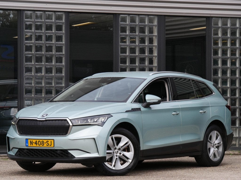 Skoda Enyaq iV 80/ TREKHAAK/ CAMERA/ PDC V+A/ SOH 93%, Auto's, Skoda, Achterwielaandrijving, Gebruikt, 544 km, 80 kWh