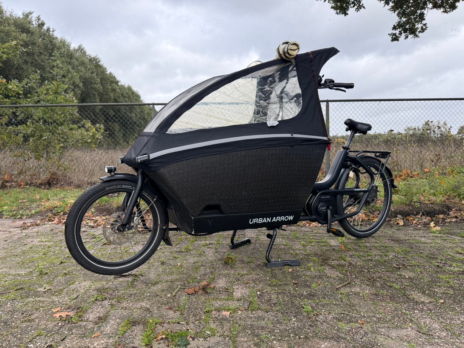ACTIE! Urban Arrow Bakfiets Bosch Active Line Plus -garantie, 4 kinderen of meer, Gebruikt, Elektrisch, Nvt