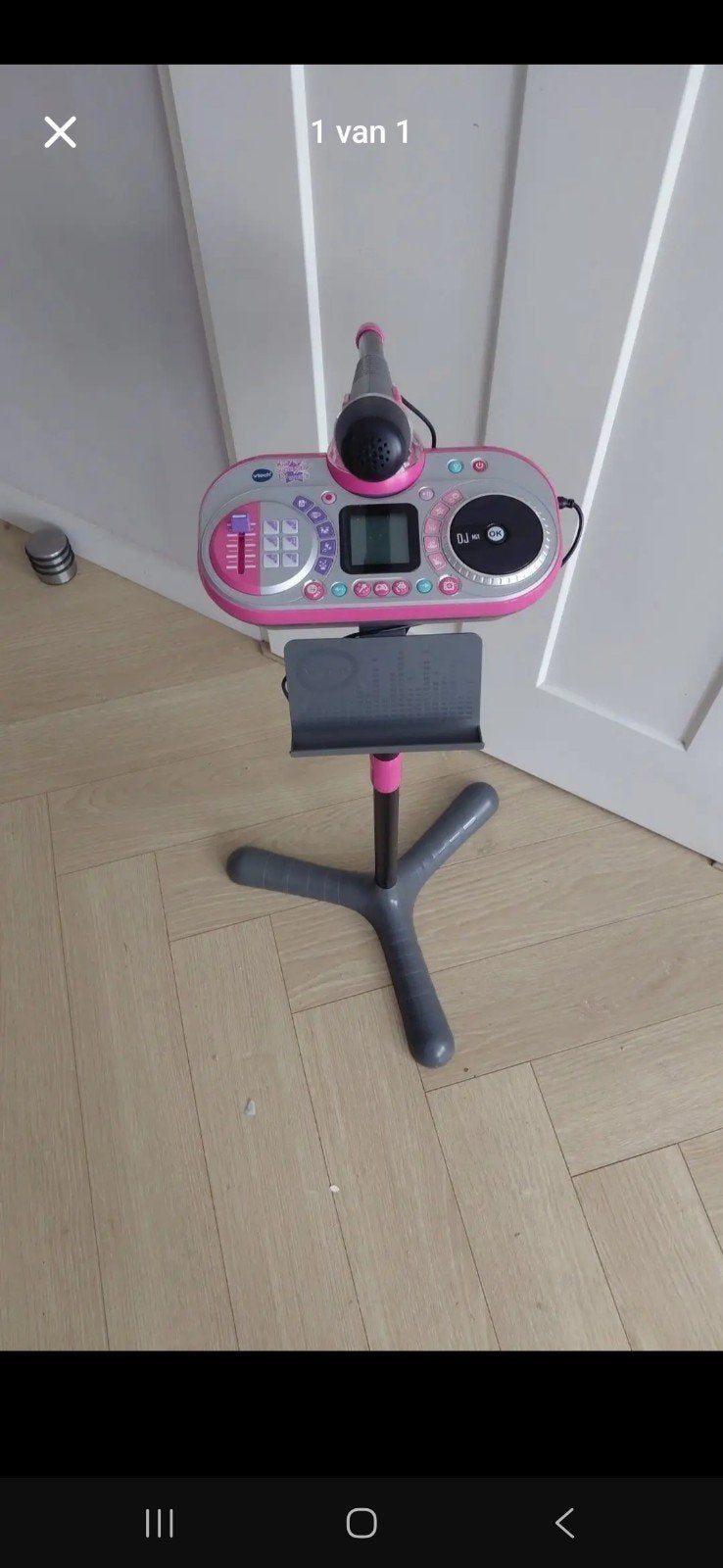 VTech Kidi Super Star DJ Set met Microfoon, Ophalen, Zo goed als nieuw, Jongen of Meisje