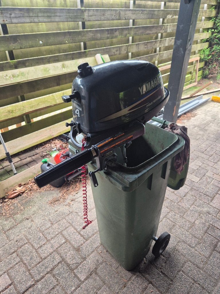 Yamaha buitenboordmotor 4PK, 4takt, langstaart., Ophalen, Gebruikt