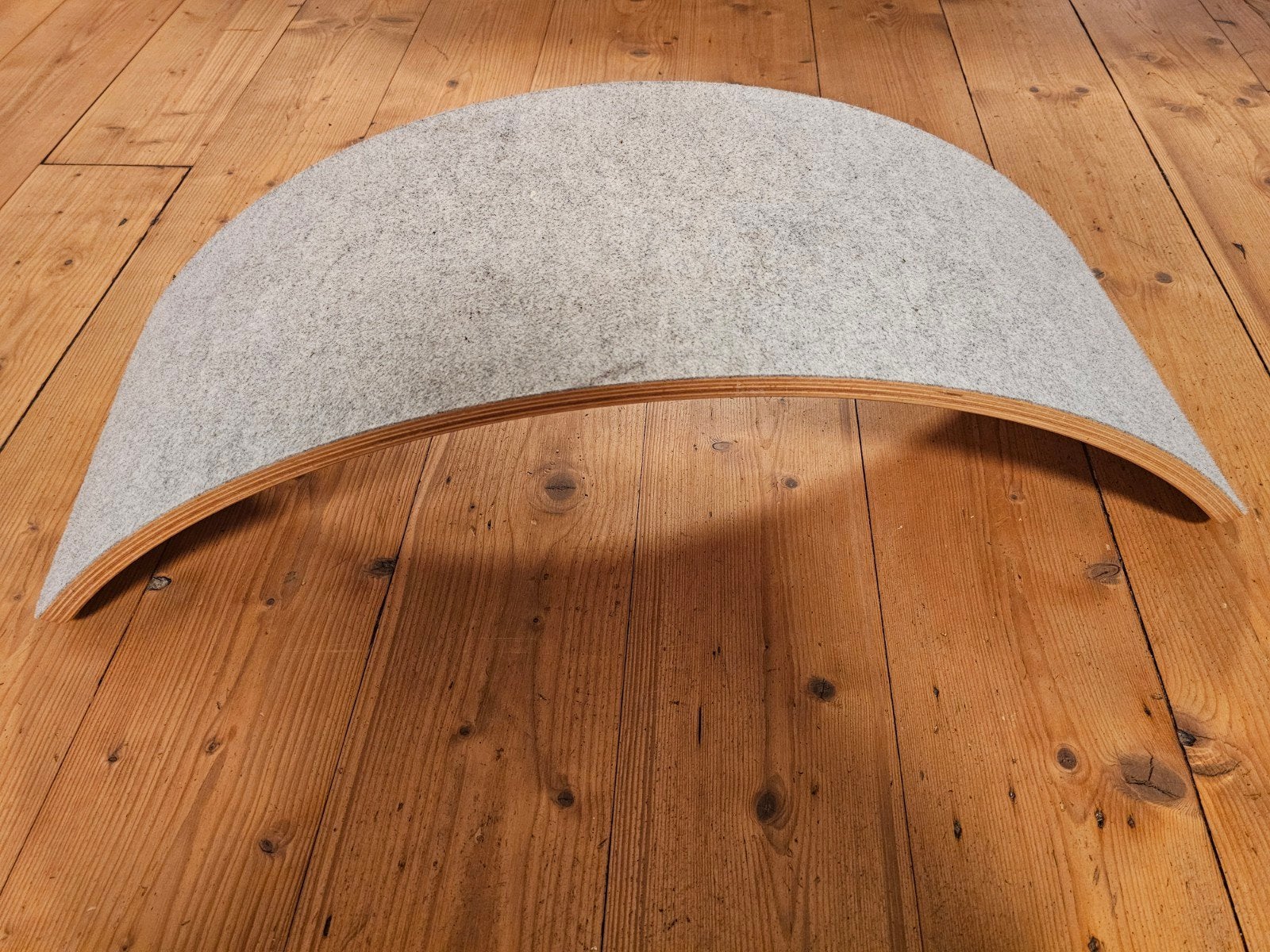 Wobbel board met grijs vilt