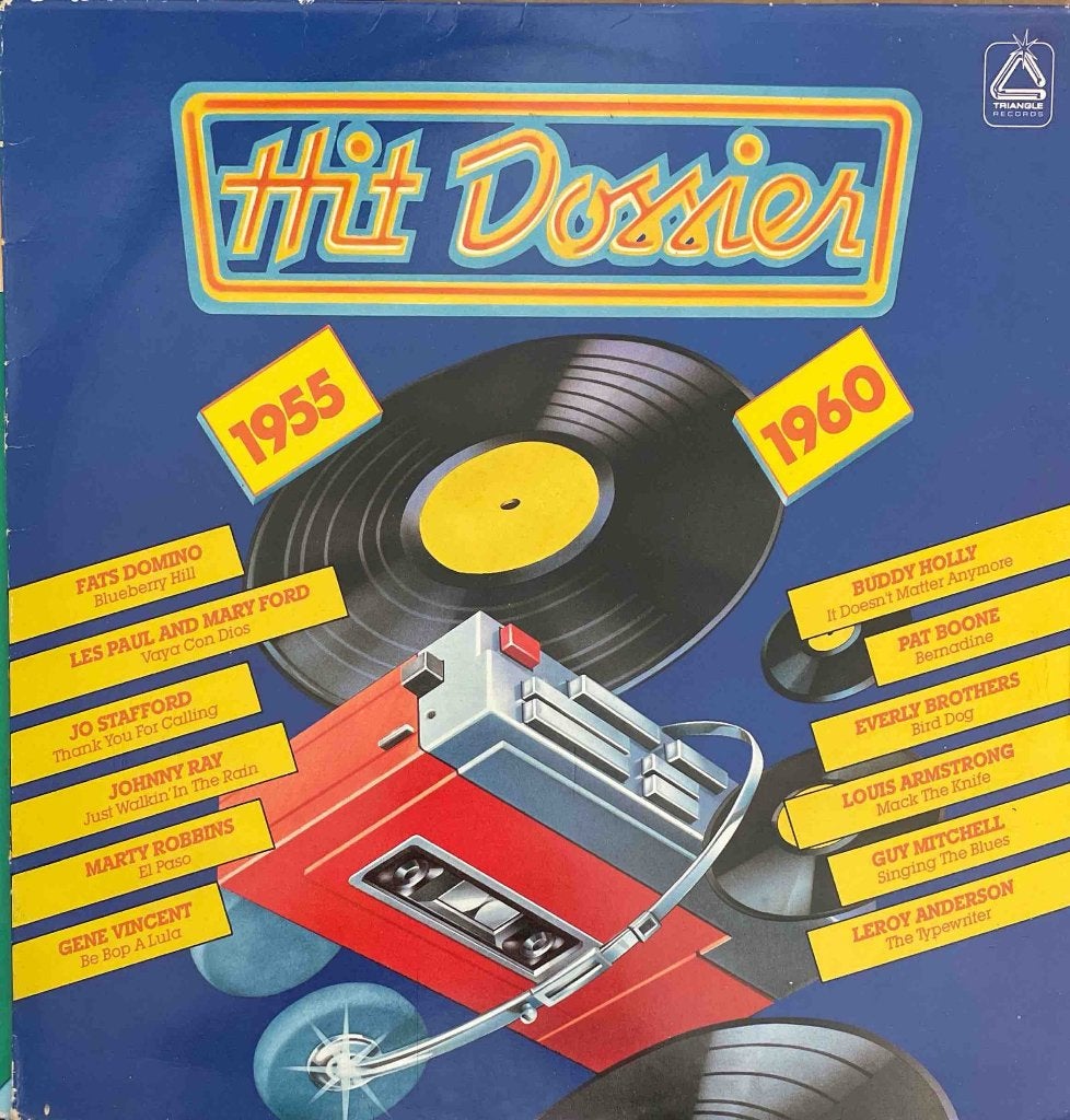Hit Dossier 1955 - 1960 - Various, LP, Pop, Ophalen of Verzenden, Zo goed als nieuw