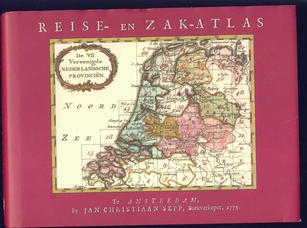 Nederlandsche Reise- en Zakatlas; 1773 - 2006, Ophalen of Verzenden, Zo goed als nieuw