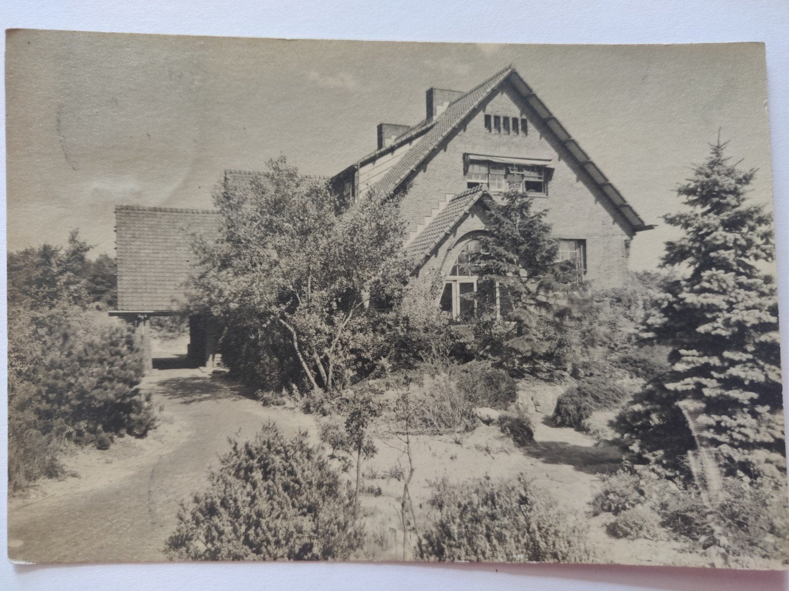 C587 Bergen Fotokaart naar Klaaswaal, Verzamelen, Ansichtkaarten | Nederland, Ophalen of Verzenden, 1920 tot 1940, Noord-Holland