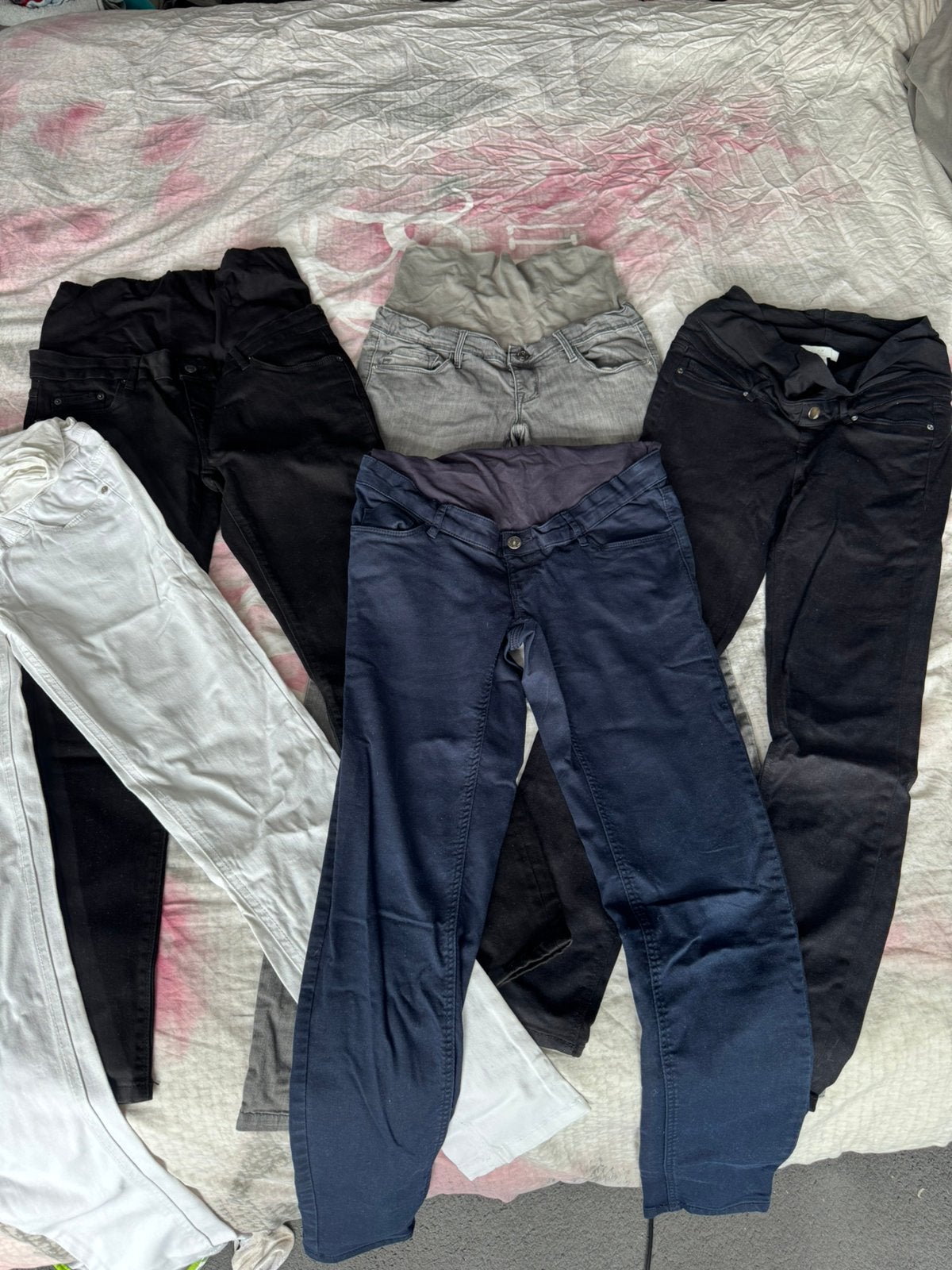 Zwangerschaps broeken, Kleding | Dames, Positiekleding, Zwart, Ophalen of Verzenden, Zo goed als nieuw, Maat 36 (S)
