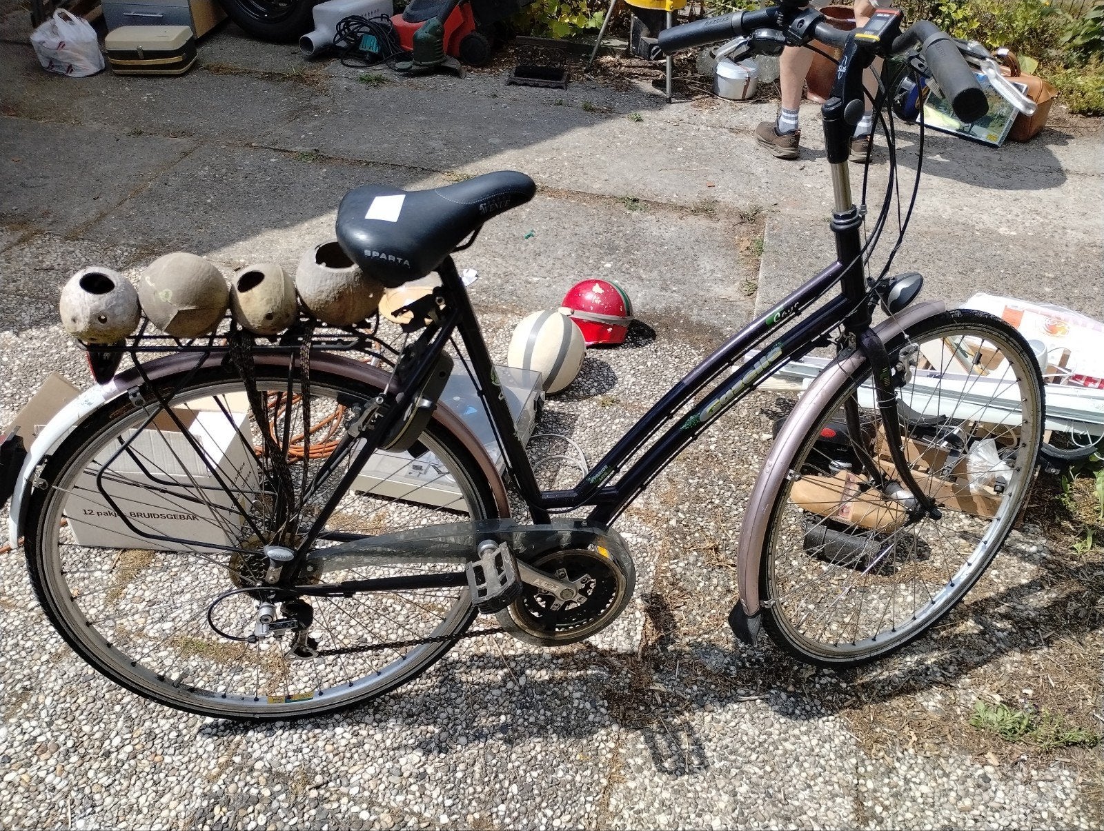 Gazelle damesfiets met lage instap en versnellingen, Fietsen en Brommers, Ophalen, Velgrem, Versnellingen, Gazelle