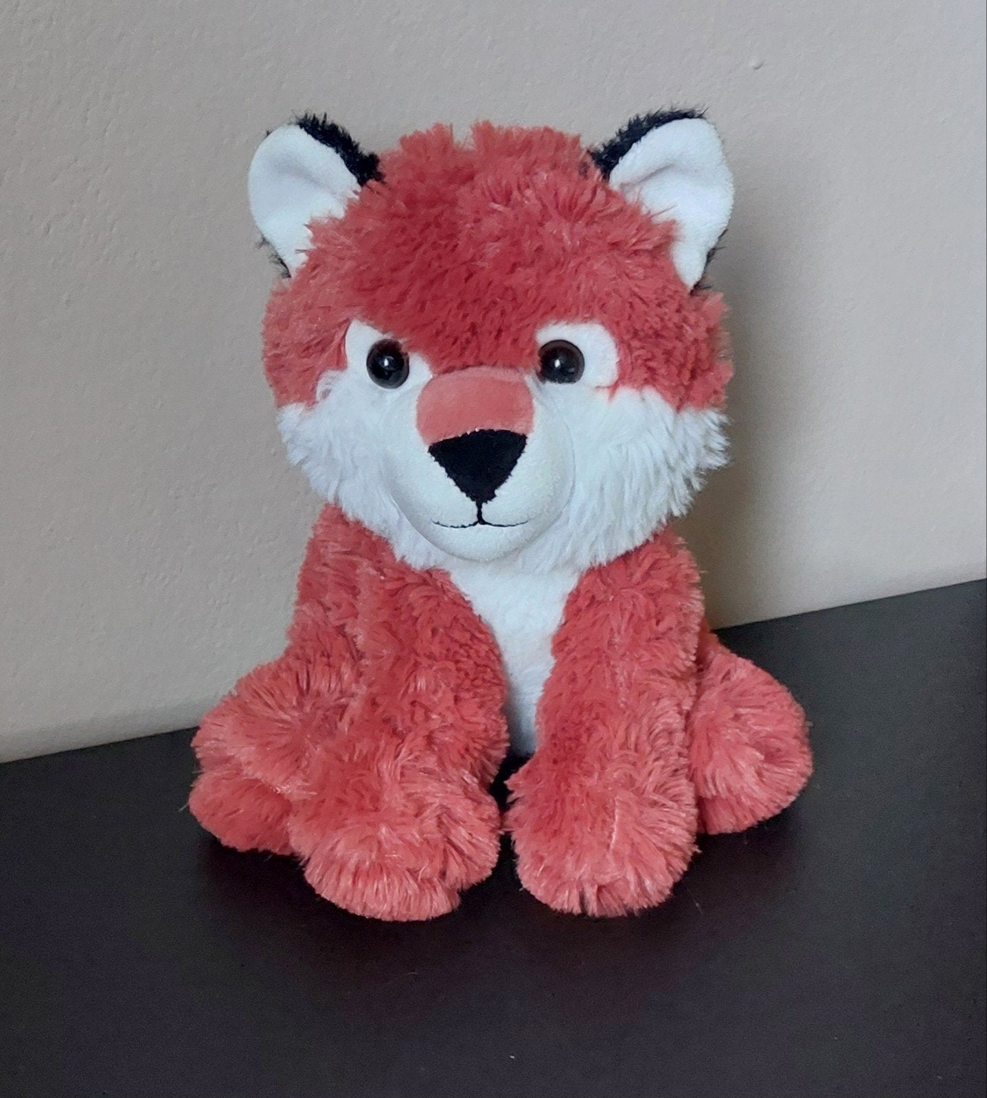 Schattige pluche vos knuffel, Ophalen, Oranje, Zo goed als nieuw, Klein (minder dan 20 cm)