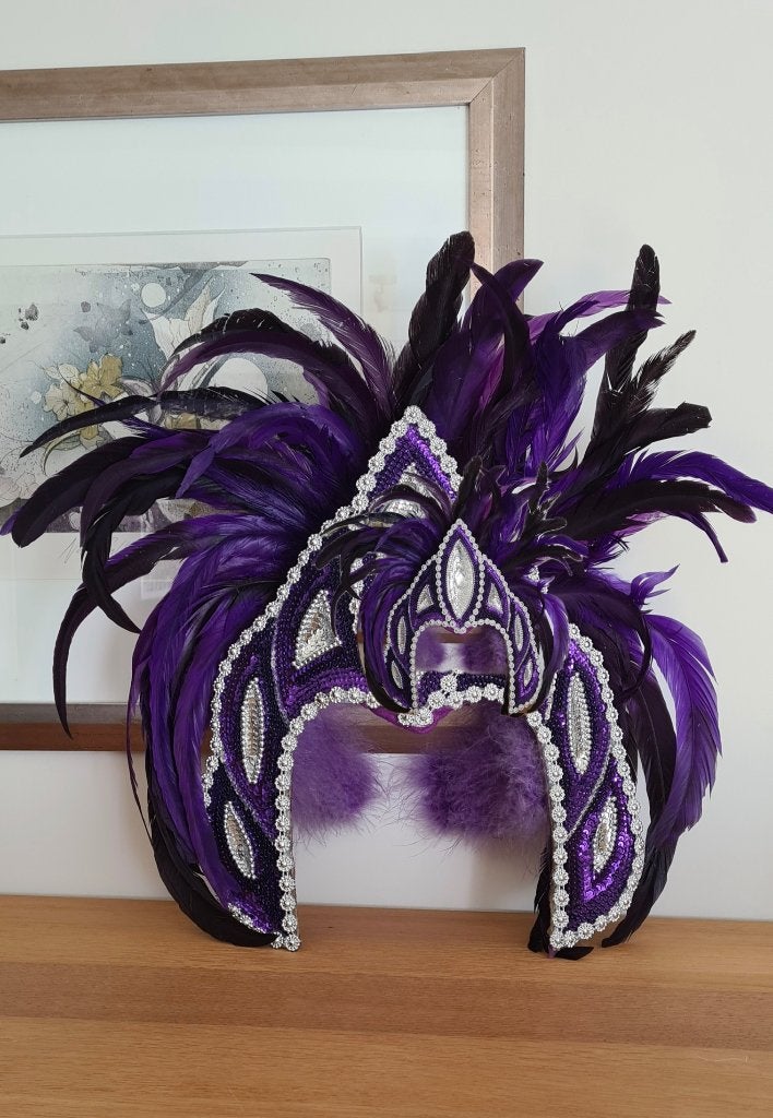 Brasilianische hoofdtooi, Ophalen of Verzenden, Zo goed als nieuw, Versiering, Carnaval