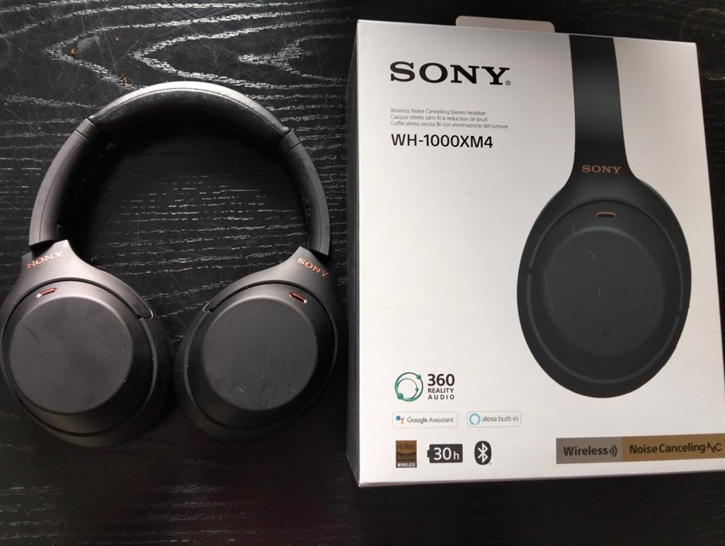 Sony WH-1000XM4 Draadloze Noise Cancelling Koptelefoon, Ophalen of Verzenden, Zo goed als nieuw, Over oor (circumaural), Draadloos