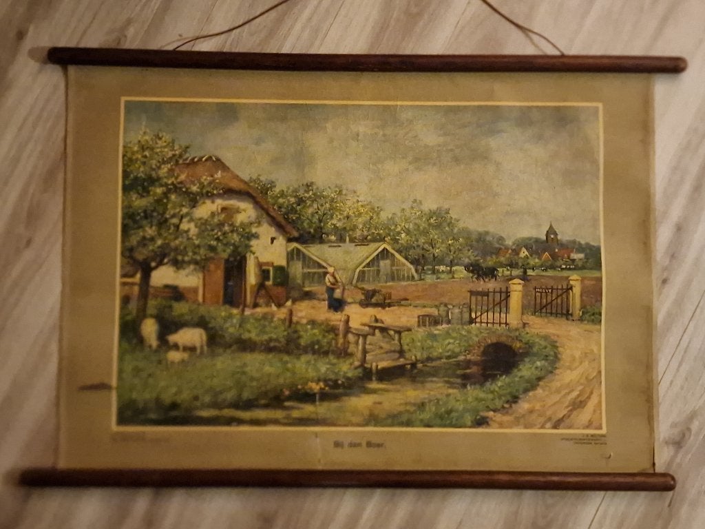 "Bij den Boer" / J. Gabriëlse, Ophalen, Geschiedenis