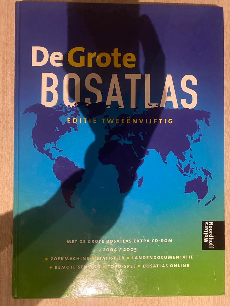 De Grote Bosatlas (editie 52), Boeken, Bosatlas, 2000 tot heden, Ophalen of Verzenden, Zo goed als nieuw