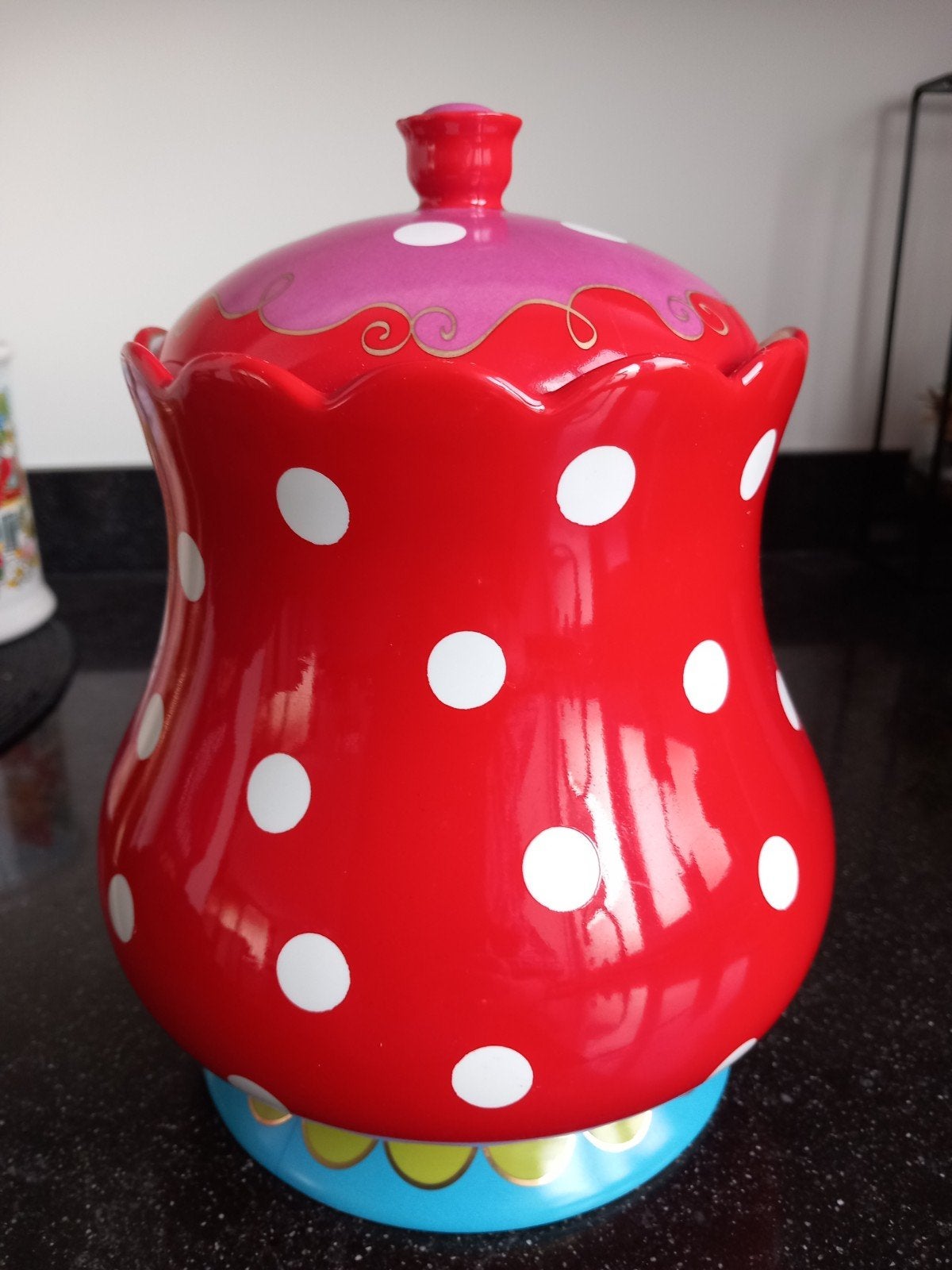 oilily snoep/voorraad pot, Ophalen of Verzenden, Zo goed als nieuw, Steen, Aardewerk of Keramiek, Dier