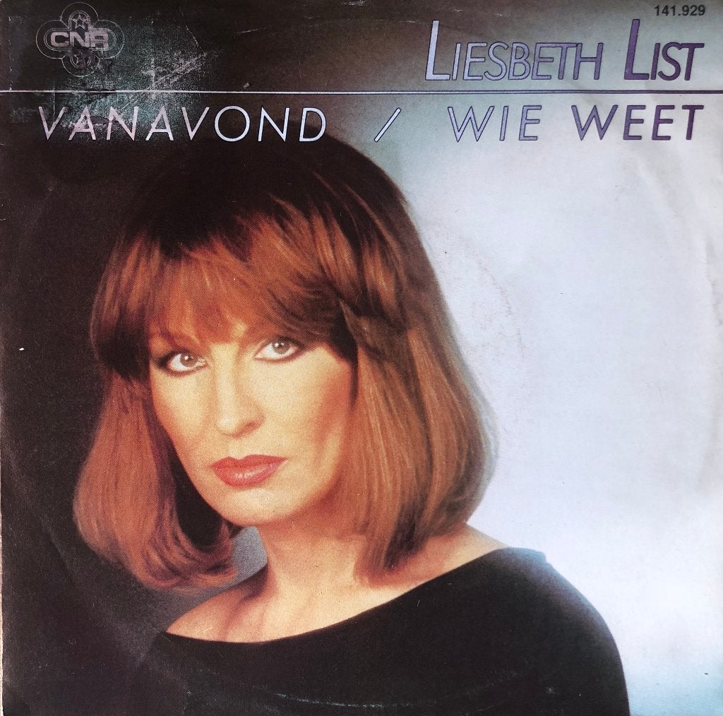 1982	Liesbeth List	             Vanavond, Cd's en Dvd's, Vinyl Singles, Zo goed als nieuw, Nederlandstalig, Fotohoes, Originele persing