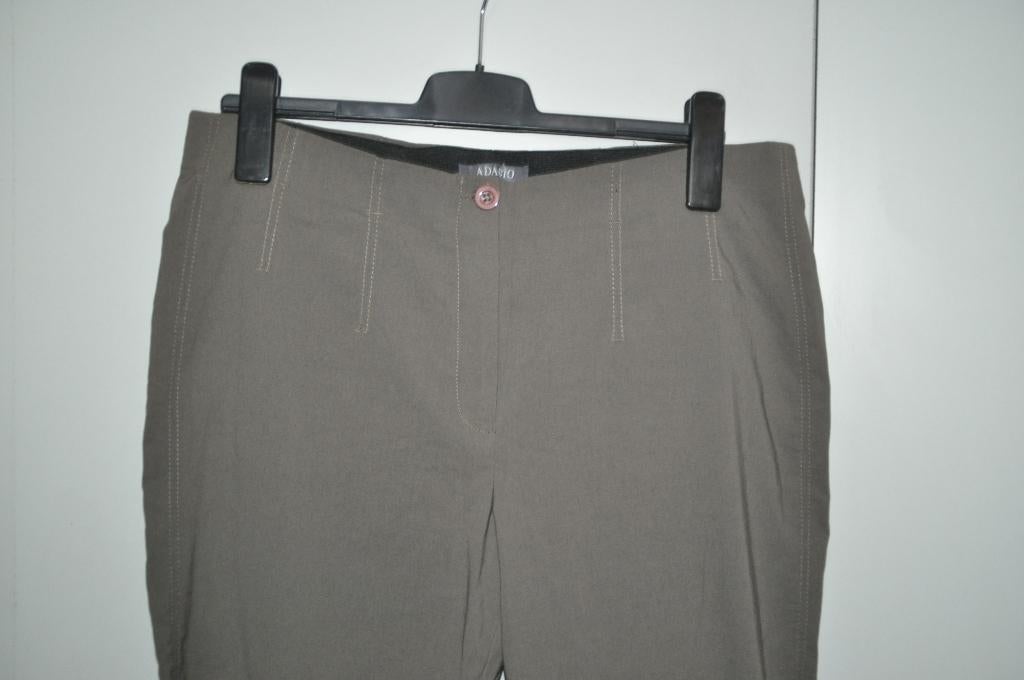 JKL8 Adagio Broek grijs maat XL stretch, Kleding | Dames, Maat 46/48 (XL) of groter, Ophalen of Verzenden, Zo goed als nieuw, Grijs