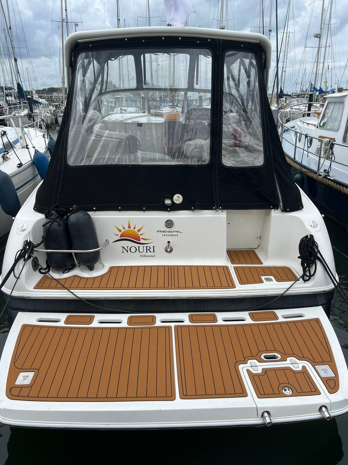 Uw bootvloer voorzien van EVA/PE TeakFoam ? BOATDECK .NL, Info@boatdeck.nl, Alumax, Zo goed als nieuw, 8321 MH