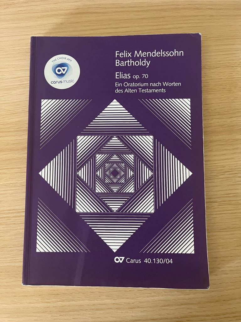 Felix Mendelssohn Bartholdy - Elias op. 70 Oratorium, Klassiek, Ophalen of Verzenden, Zo goed als nieuw, Koor
