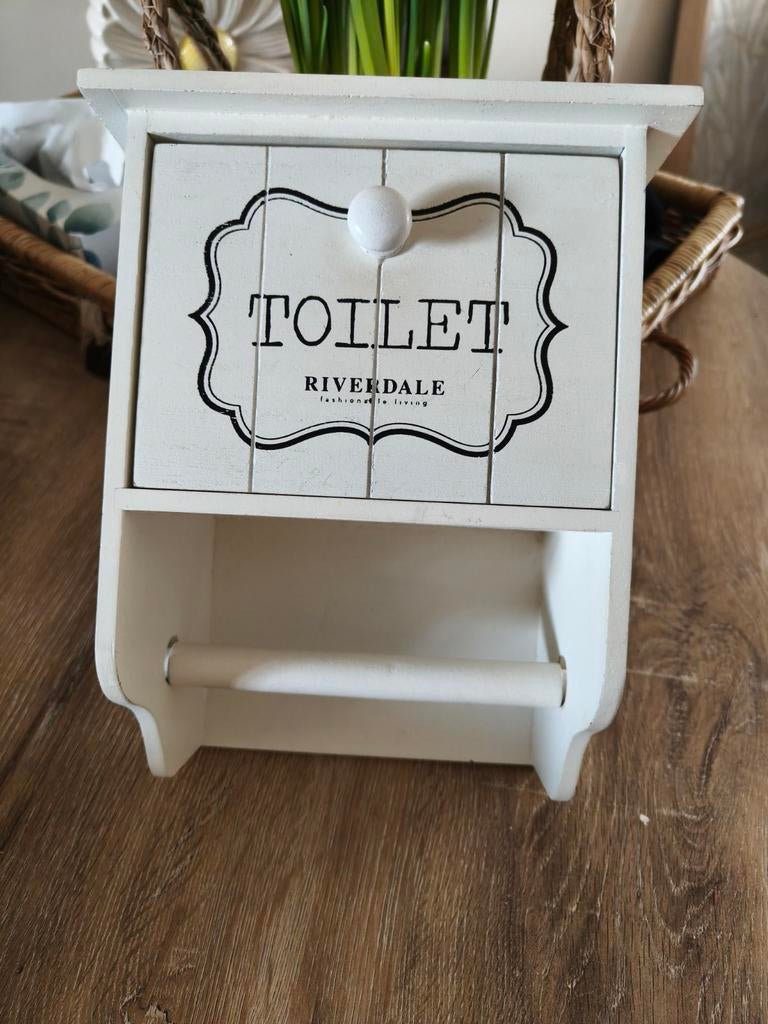 Toilet rol houder Riverdale €10 . ophalen! Ik verzend niet., Ophalen