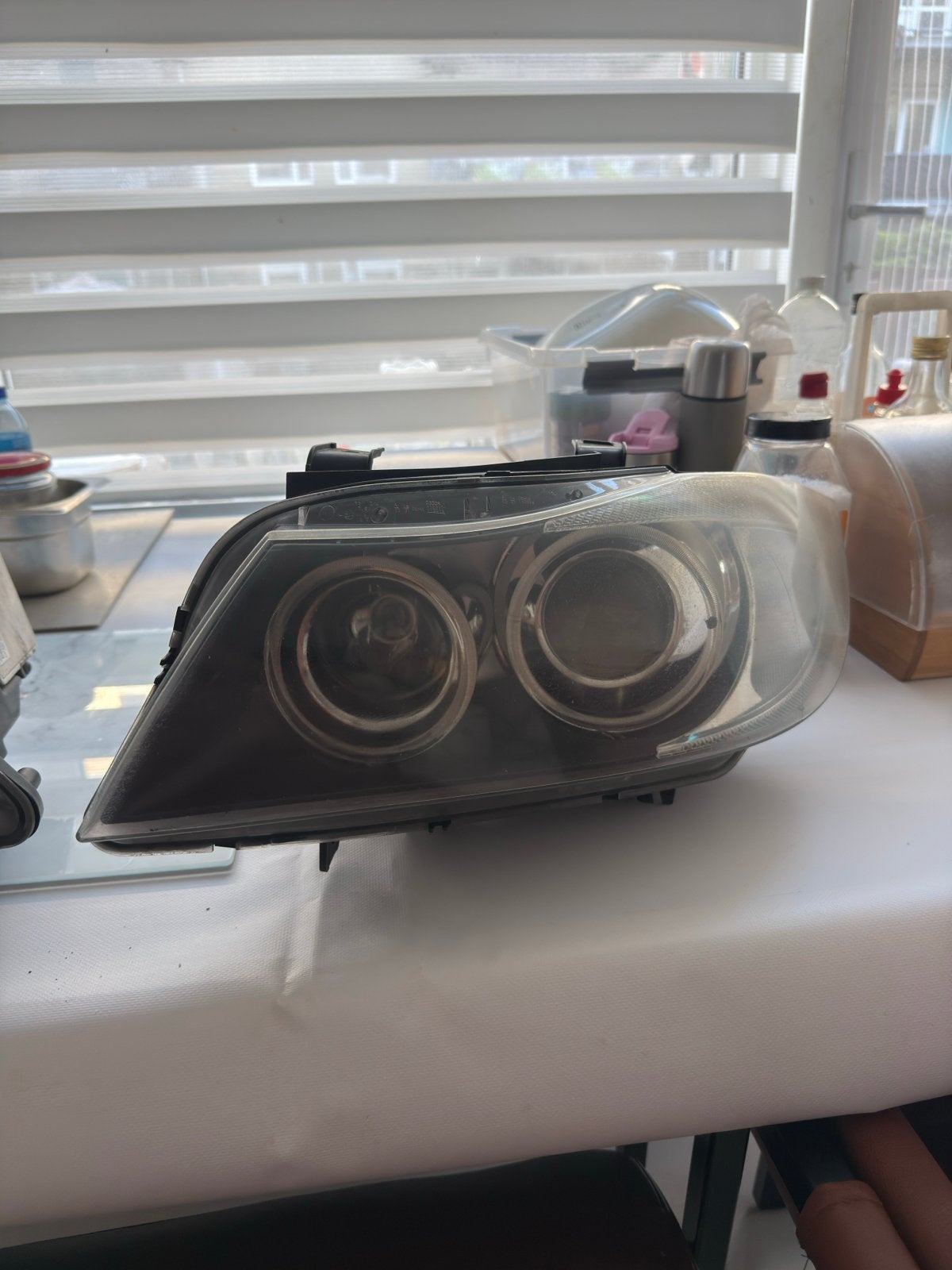 BMW E90 E91 set pre lci Koplampen complete Xenon, Auto-onderdelen, Ophalen of Verzenden, Gebruikt, BMW