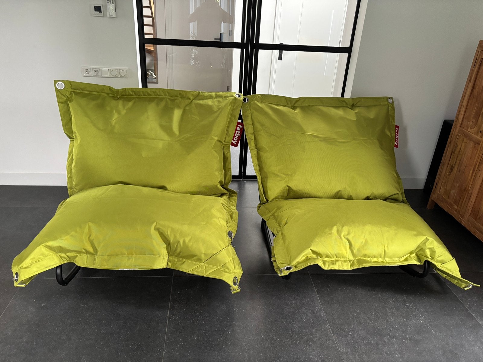 Nieuwe Fatboy buiten XXL zitzakken, stoelen, tafel+dienblad, Ophalen, Overige materialen, 3 zitplaatsen, Nieuw