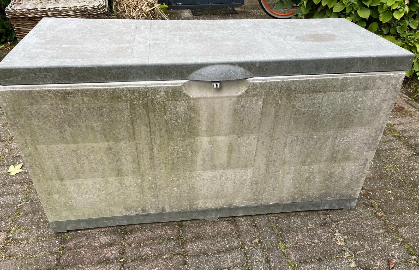 Opbergbox voor in de tuin., Ophalen, Zo goed als nieuw, Kunststof, Overige typen