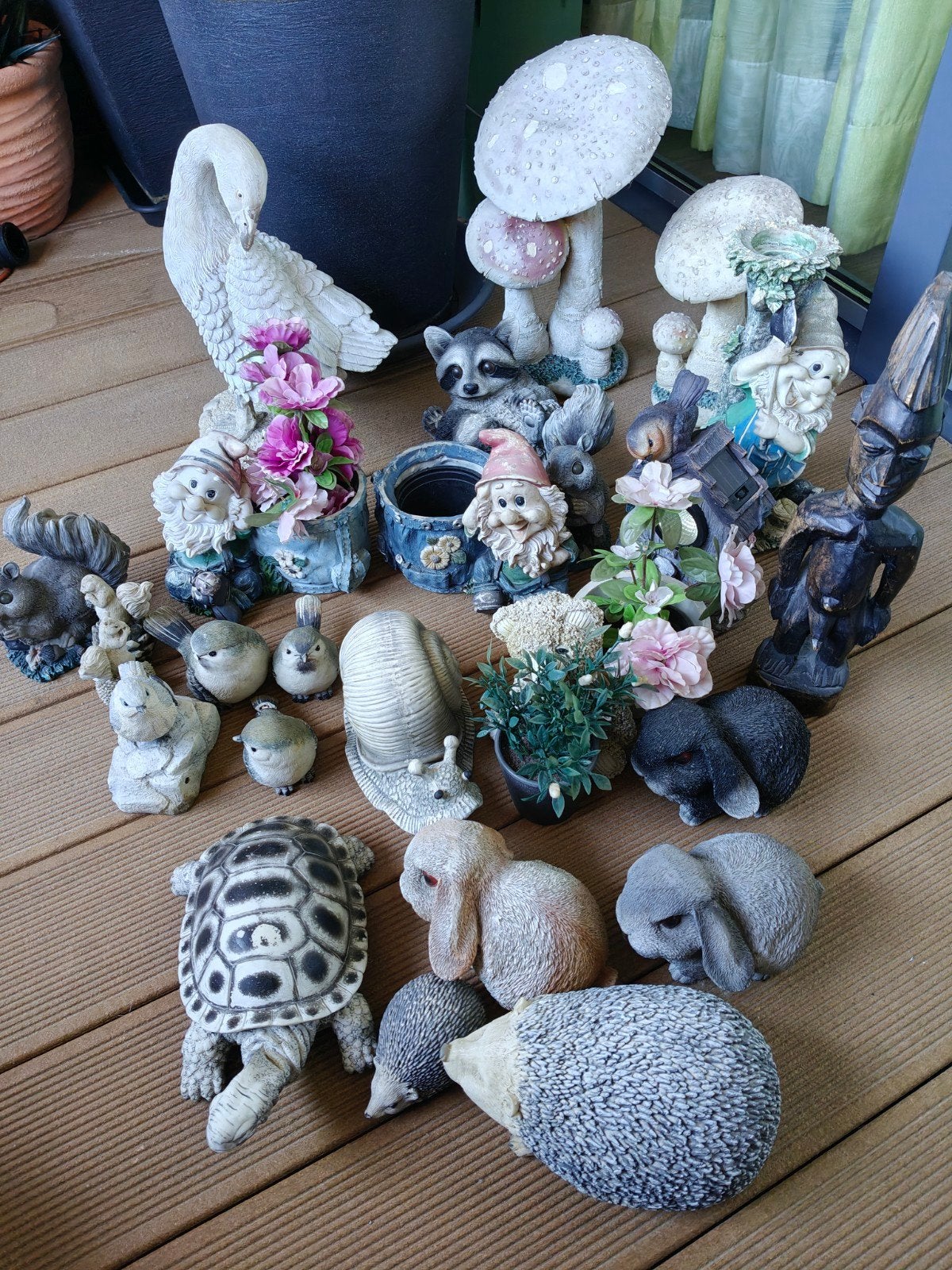 Diverse Tuinbeelden Collectie, Ophalen, Gebruikt, Overige materialen, Overige typen