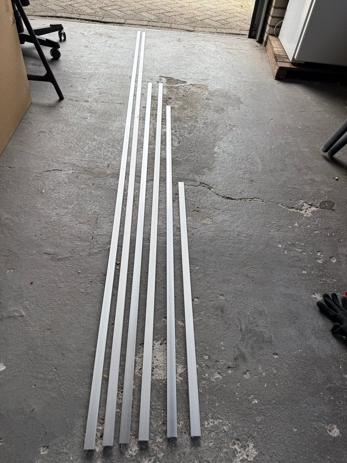 Ophangsysteem Artiteq Click rail alu kleur , ruim 12 meter, Ophalen, Zo goed als nieuw