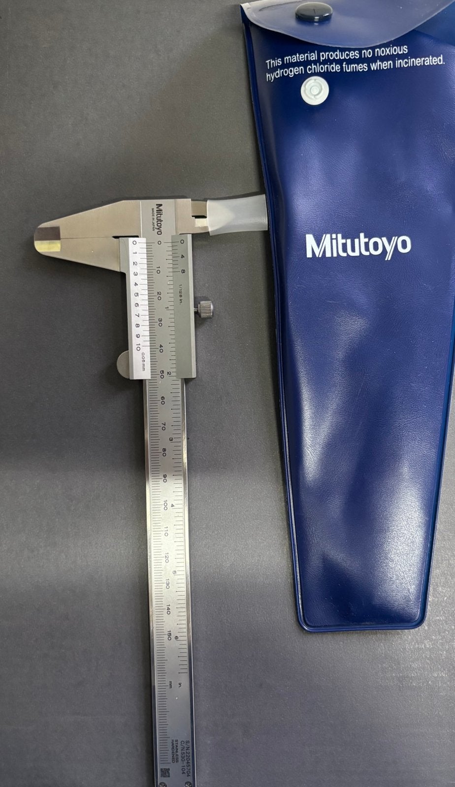 Mitutoyo schuifmaat - 0-150 mm, Doe-het-zelf en Verbouw, Ophalen of Verzenden, Zo goed als nieuw, Afstand