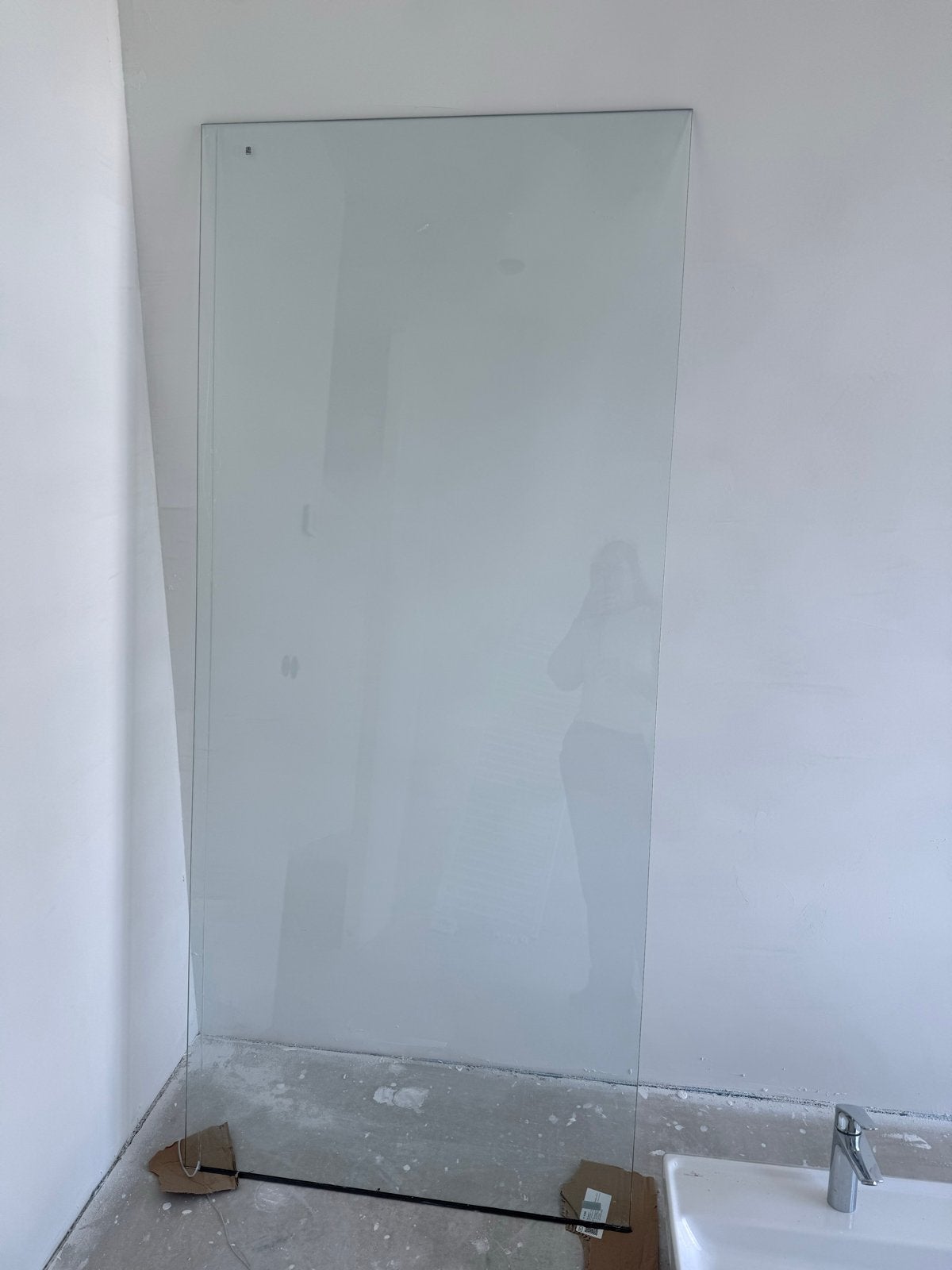 Wiesbaden Inloopdouche Douchewand 90x200 cm Nano Coating, Doe-het-zelf en Verbouw, Sanitair, Ophalen, Nieuw, Chroom, Douche