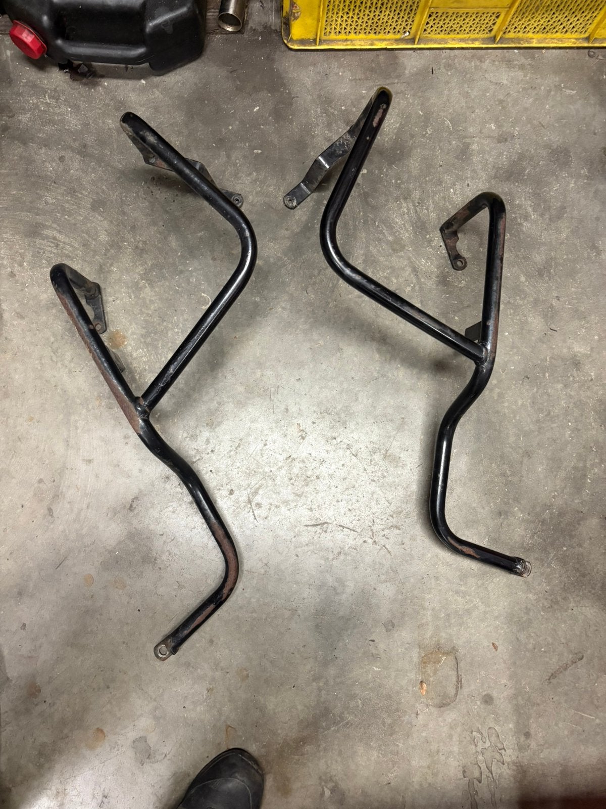 Honda Valbeugels Transalp gebruikt XL600V bescherming, Ophalen of Verzenden, Gebruikt