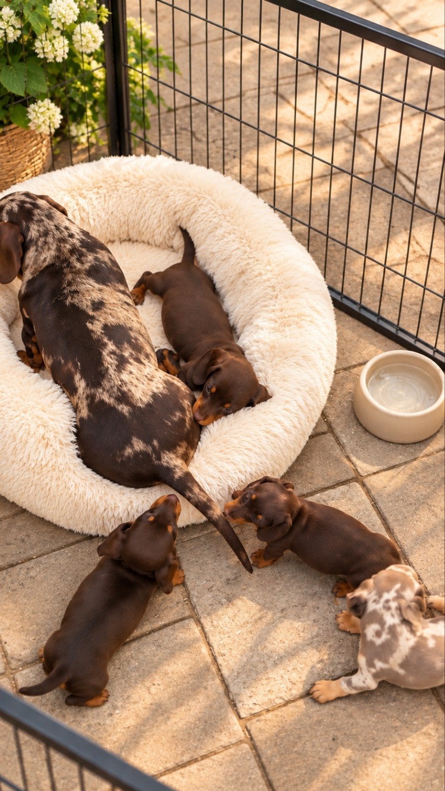 PRACHTIG NESTJE Dwergteckel / kaninchen pups– BIJZONDERE KLE, 8 tot 15 weken, Dwerg, Meerdere, Meerdere dieren