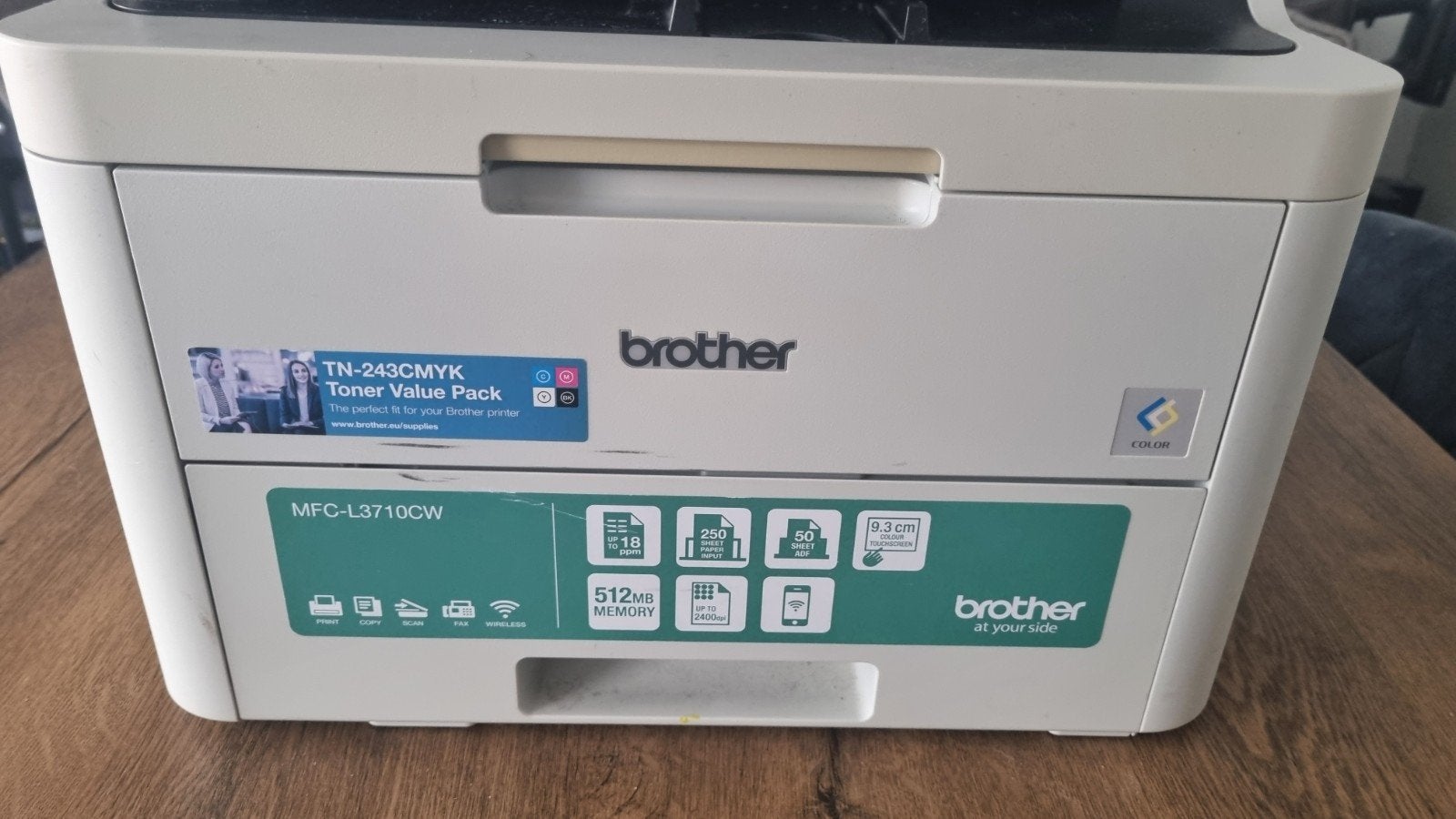 Brother MFC-L3710CW All-in-One kleurenlaserprinter, Computers en Software, All-in-one, Draadloos, Ophalen of Verzenden, Zo goed als nieuw