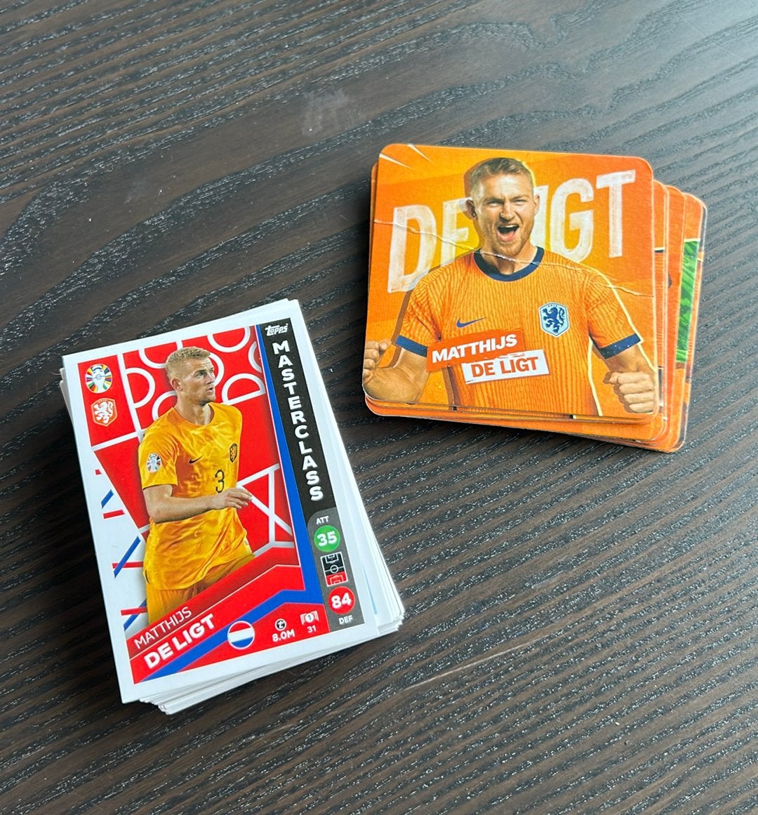 EURO2024 verzamelkaarten voetbalplaatjes, Verzamelen, Ophalen, Gebruikt