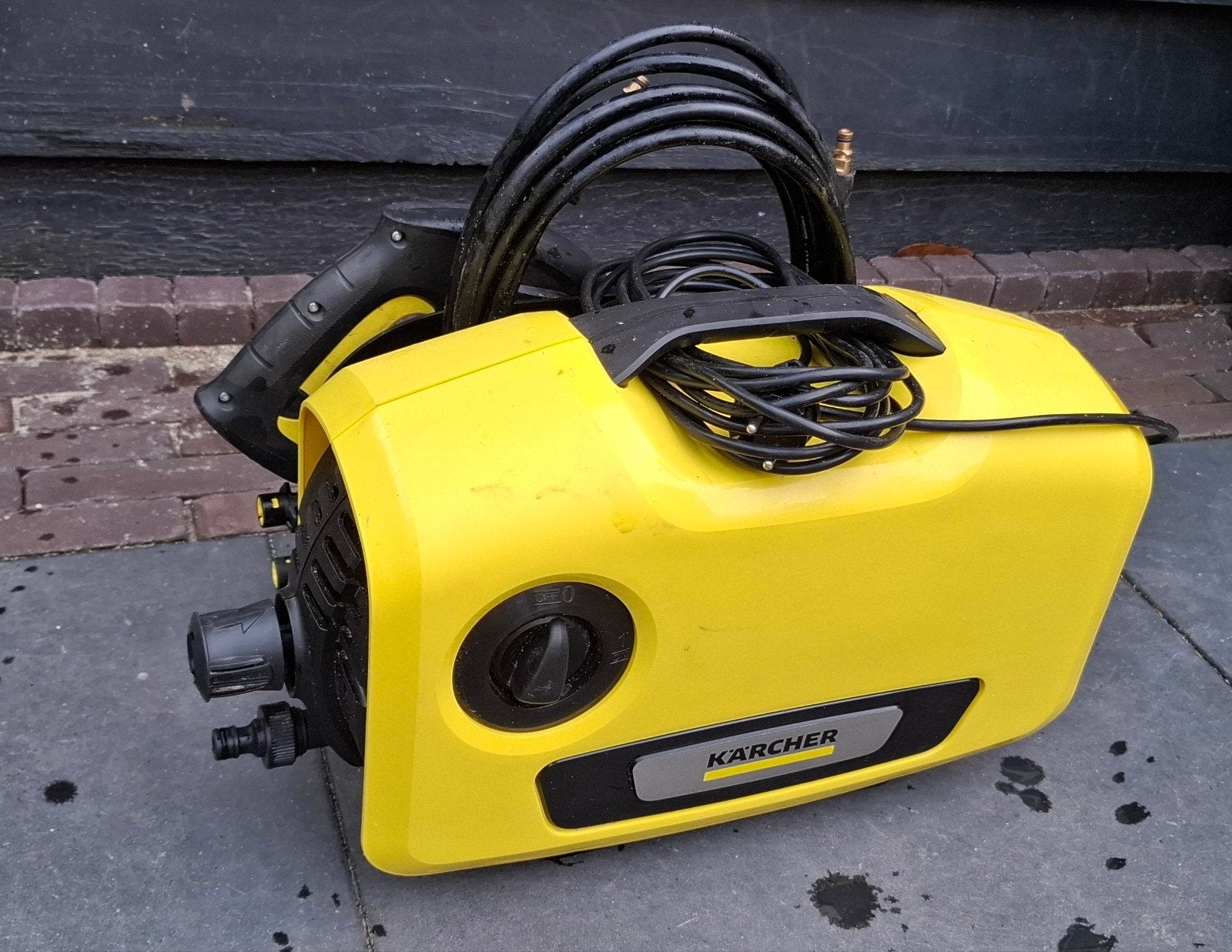 Kärcher K25 Silent hogedrukreiniger, Gebruikt, Met autostop en -start, Kärcher, Ophalen of Verzenden