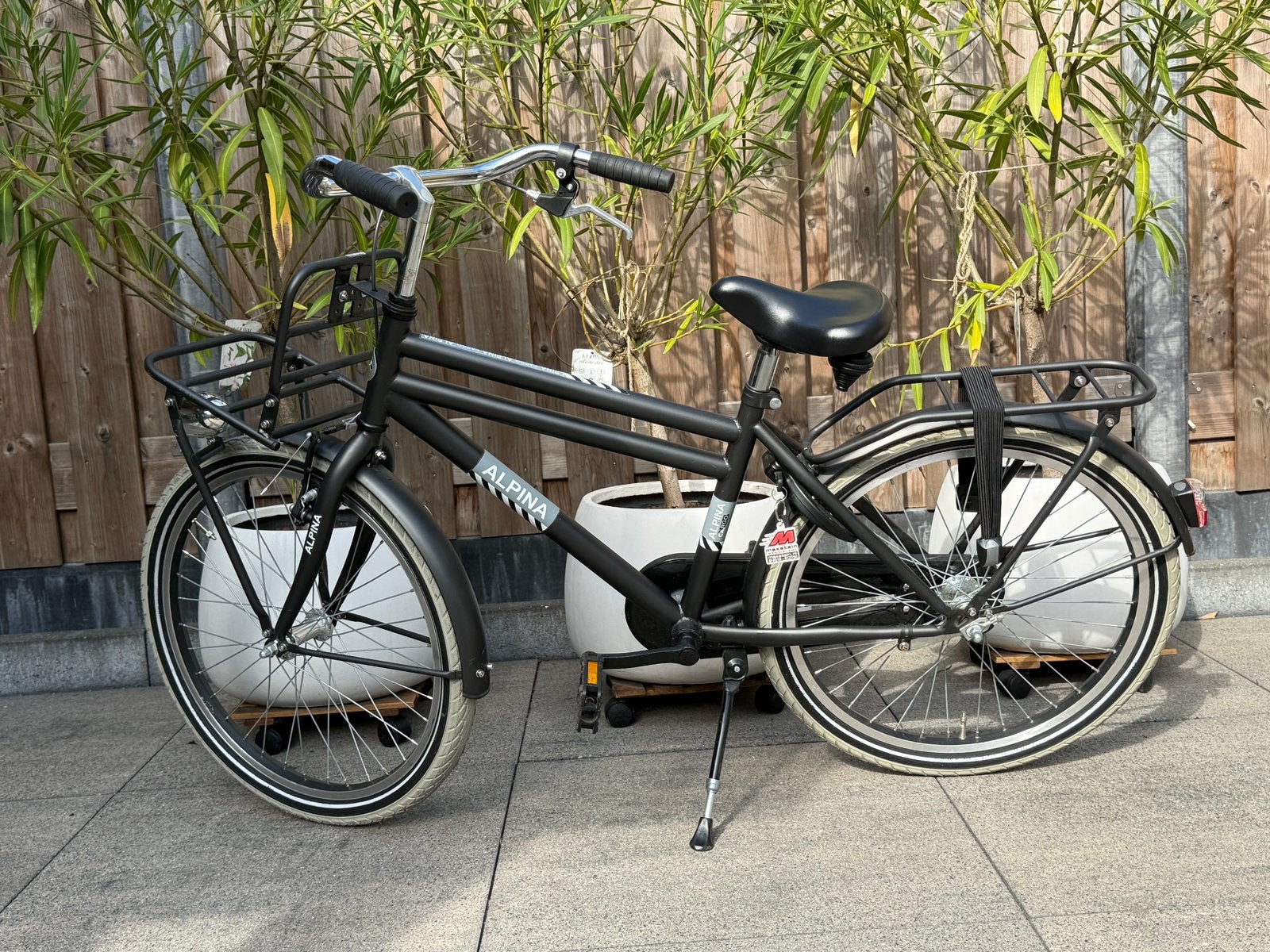 Mooie Alpina Cargo 22” jongensfiets, Ophalen, Zo goed als nieuw, Terugtraprem, 22 inch