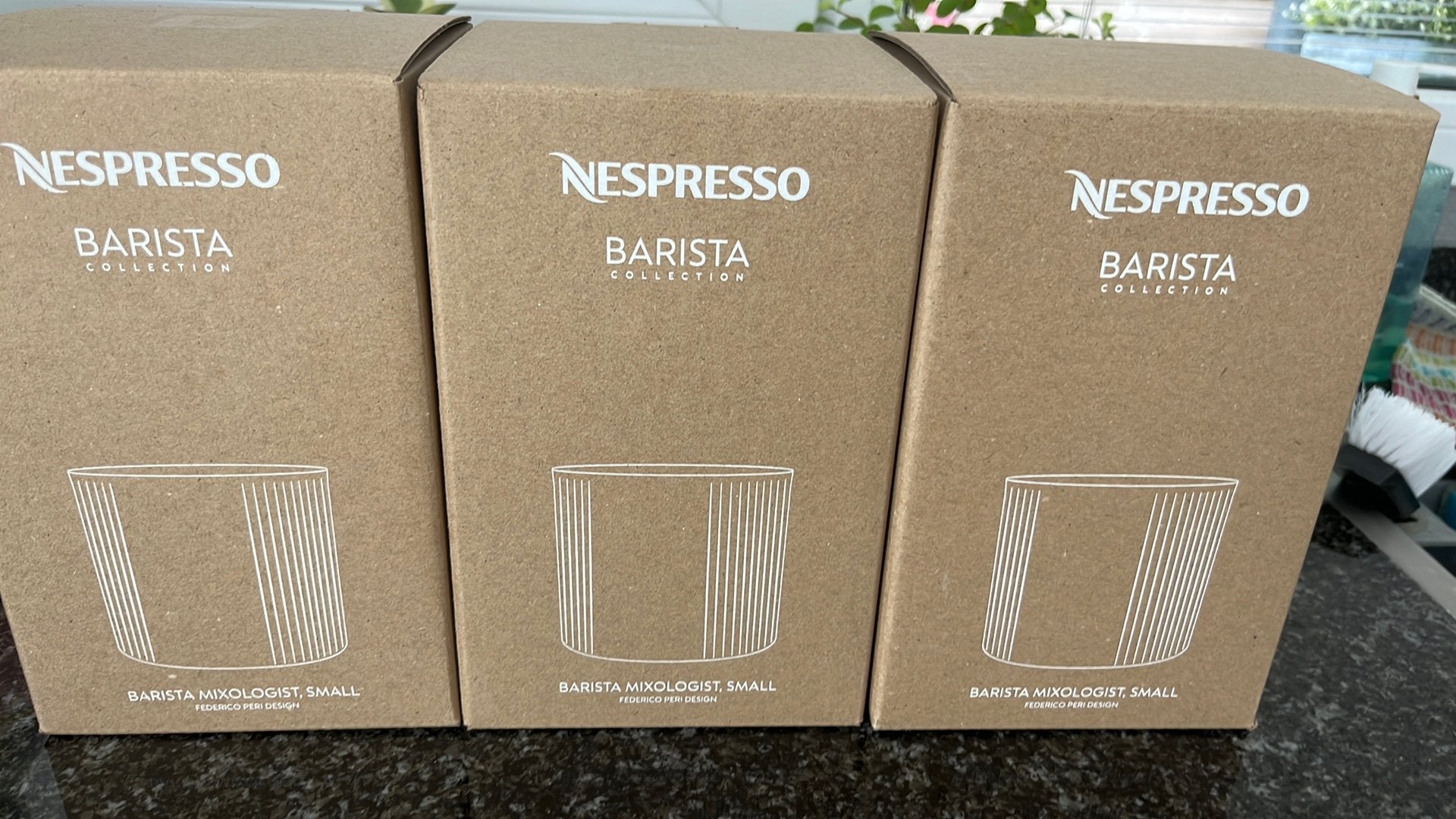 Nespresso Barista mixologist glazen small (ophalen), Ophalen, Glas of Glazen, Overige merken, Nieuw