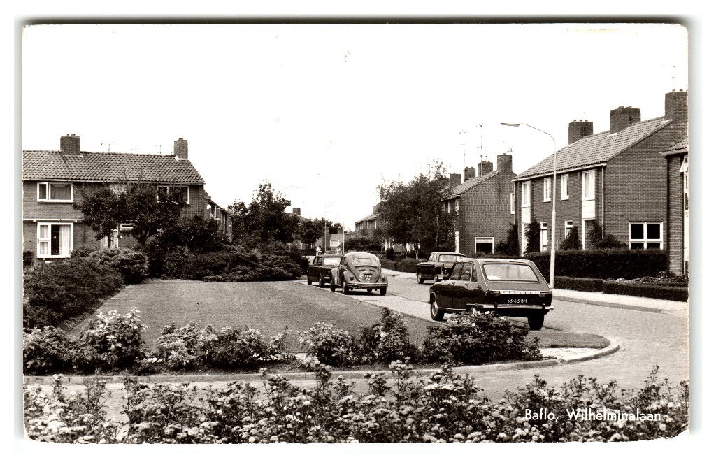 Baflo, Wilhelminalaan. Lees beschrijving, Verzamelen, Verzenden, 1960 tot 1980, Gelopen, Groningen