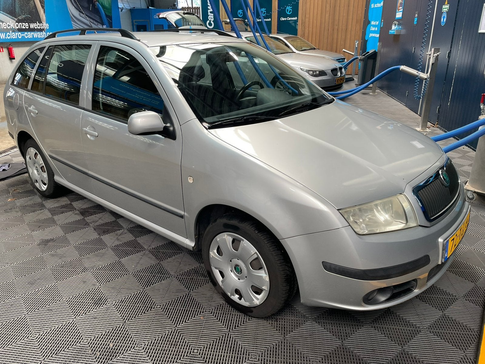 Skoda Fabia 1.4 Combi 59KW 2006 Grijs (APK mei 2027), Voorwielaandrijving, 4 cilinders, 1070 kg, 49 €/maand