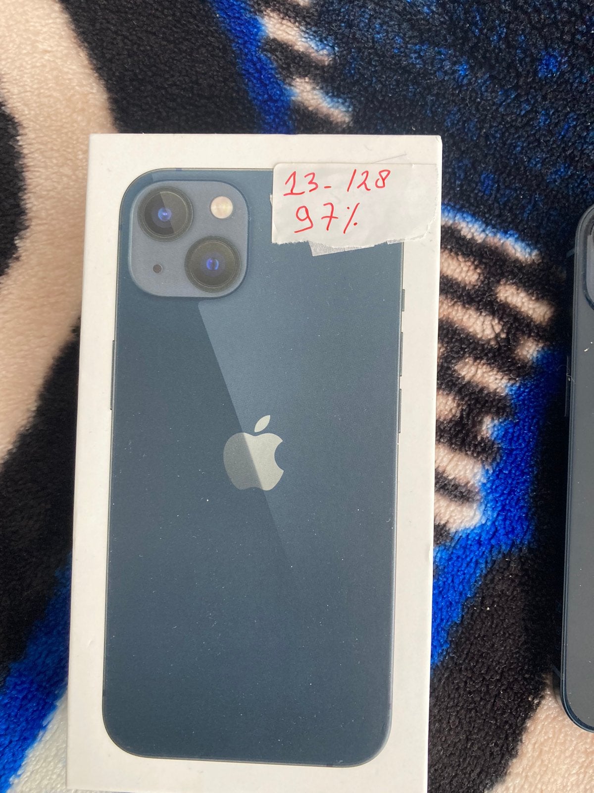 iPhone 13-128 in zeer nette staat batterij 97%, 128 GB, Zwart, IPhone 13, Ophalen of Verzenden