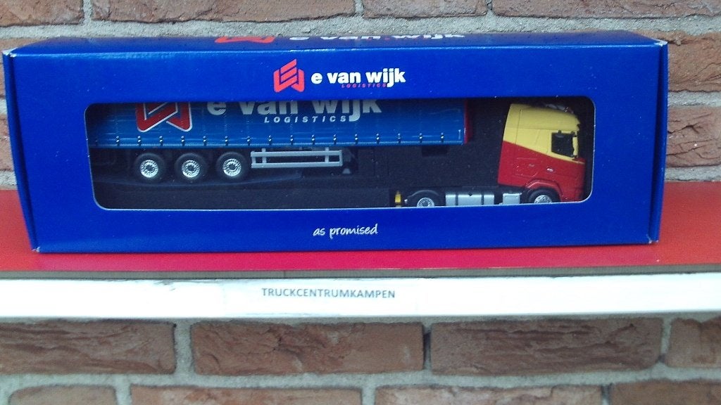 Tekno  Daf  XG  van  E.  van  Wijk - Giessen., Hobby en Vrije tijd, Modelauto's | 1:50, Ophalen of Verzenden, Nieuw, Bus of Vrachtwagen