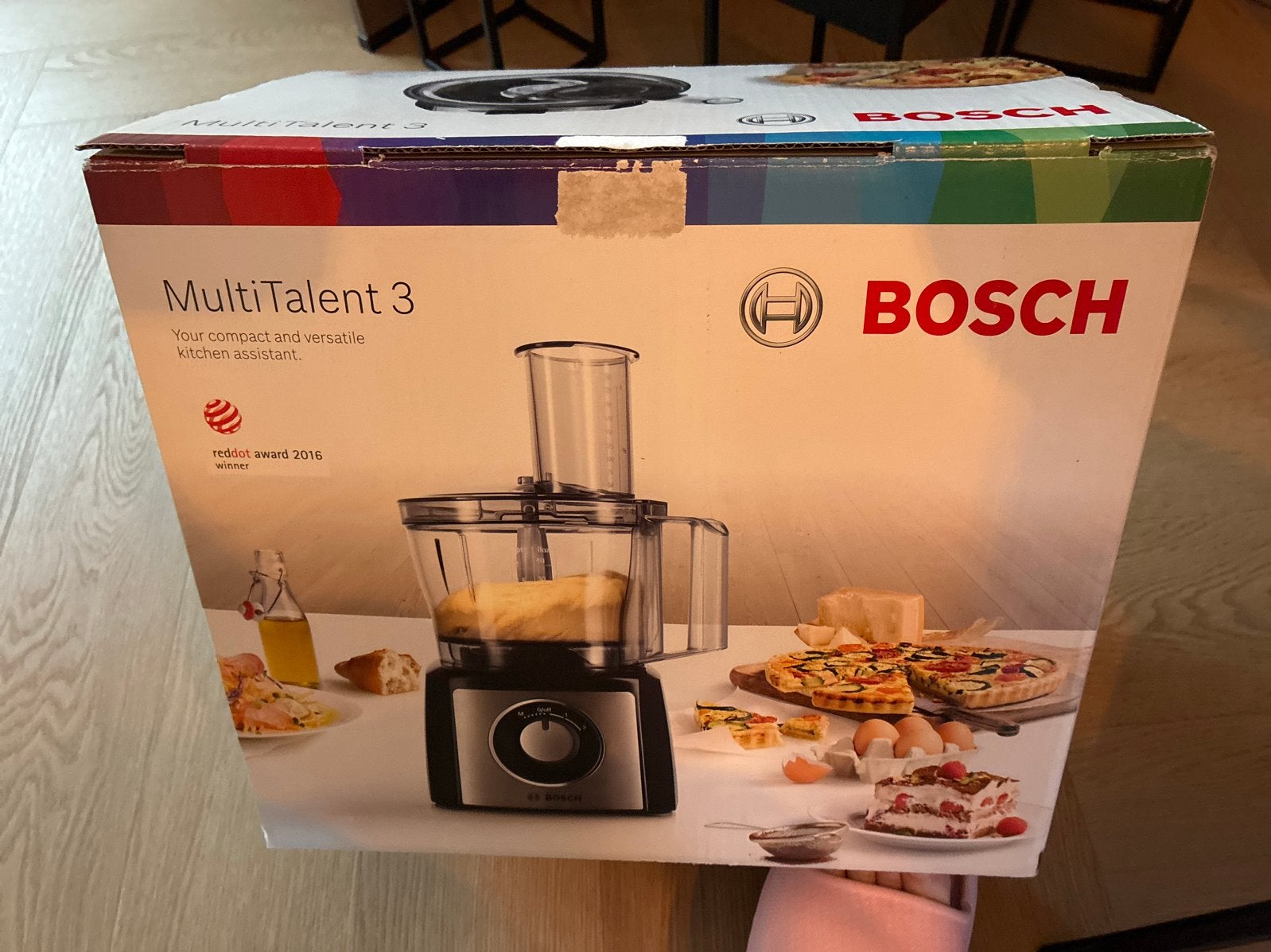 Bosch MultiTalent 3 Keukenmachine - 800W, 2.3L, Witgoed en Apparatuur, Keukenmixers, 2 snelheden, Nieuw, Ophalen of Verzenden