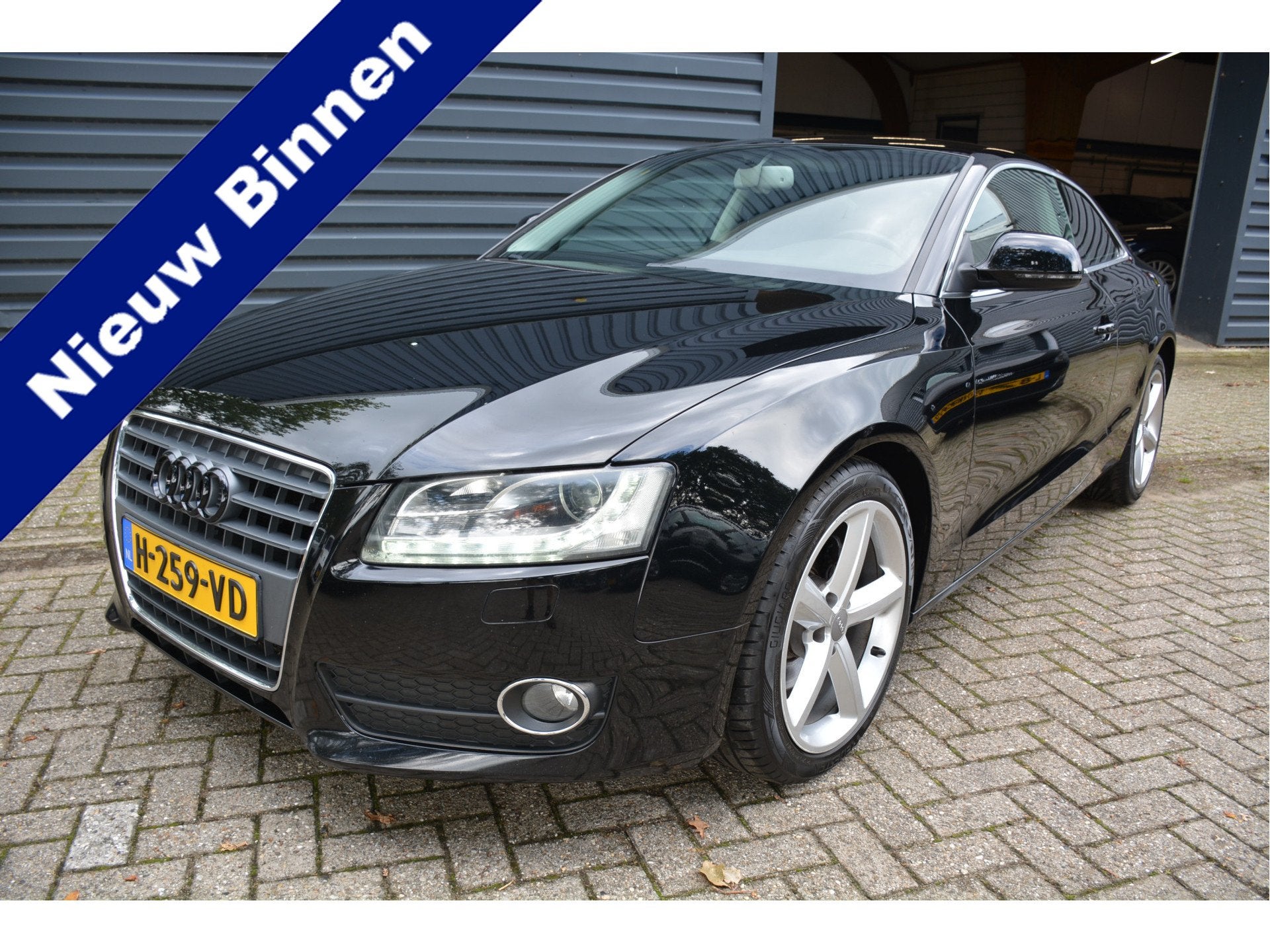 Audi A5 Coupé 2.0 TFSI Clima Cruise Control Zuigers VV, Voorwielaandrijving, Euro 5, Gebruikt, Zwart