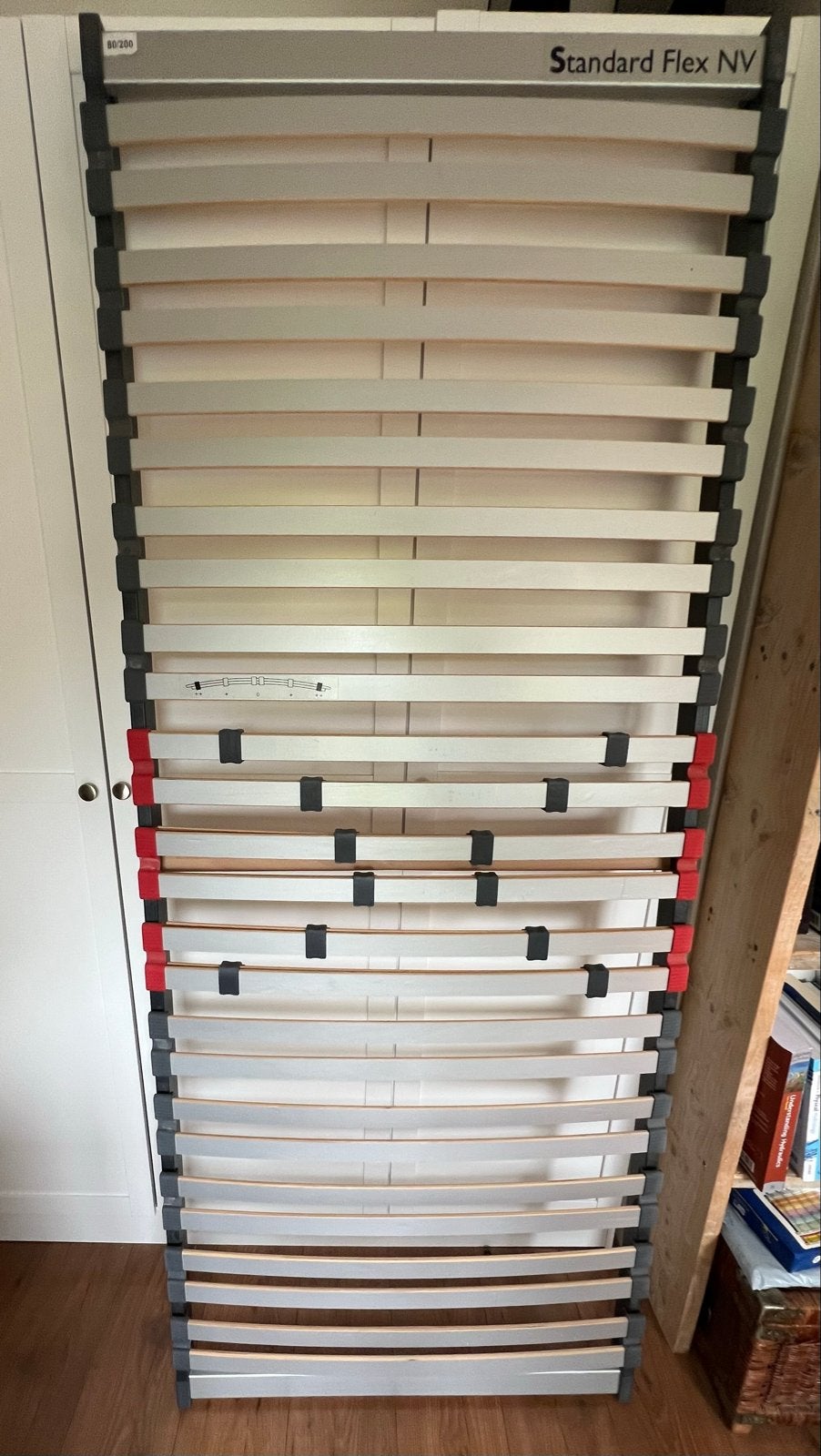 Lattenbodem Standard Flex NV 80x200 cm, Ophalen, Gebruikt, Eenpersoons, 80 cm