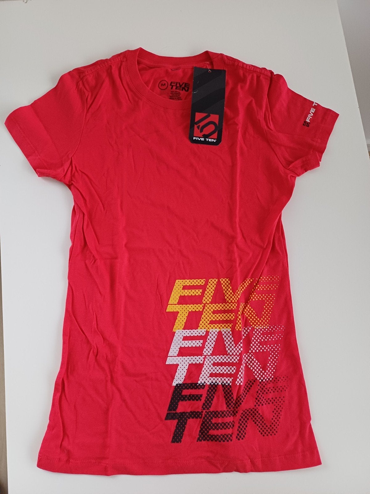 Five ten adidas T-shirt, Ophalen of Verzenden, Nieuw, Rood, Korte mouw