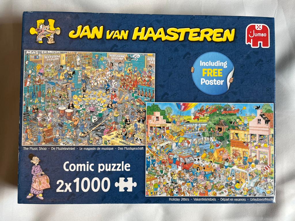 Jan van Haasteren puzzels, Ophalen of Verzenden, 500 t/m 1500 stukjes, Zo goed als nieuw