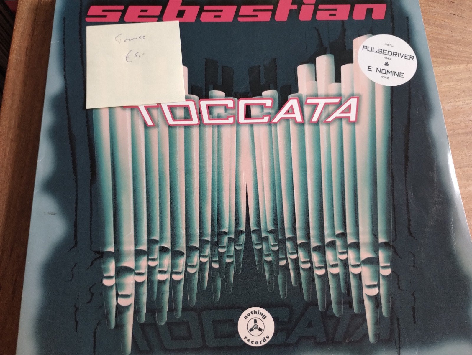 Sebastian - Toccata (Vinyl, 12 inch, Trance), Cd's en Dvd's, Vinyl | Dance en House, LP, Gebruikt, Trance, Ophalen of Verzenden