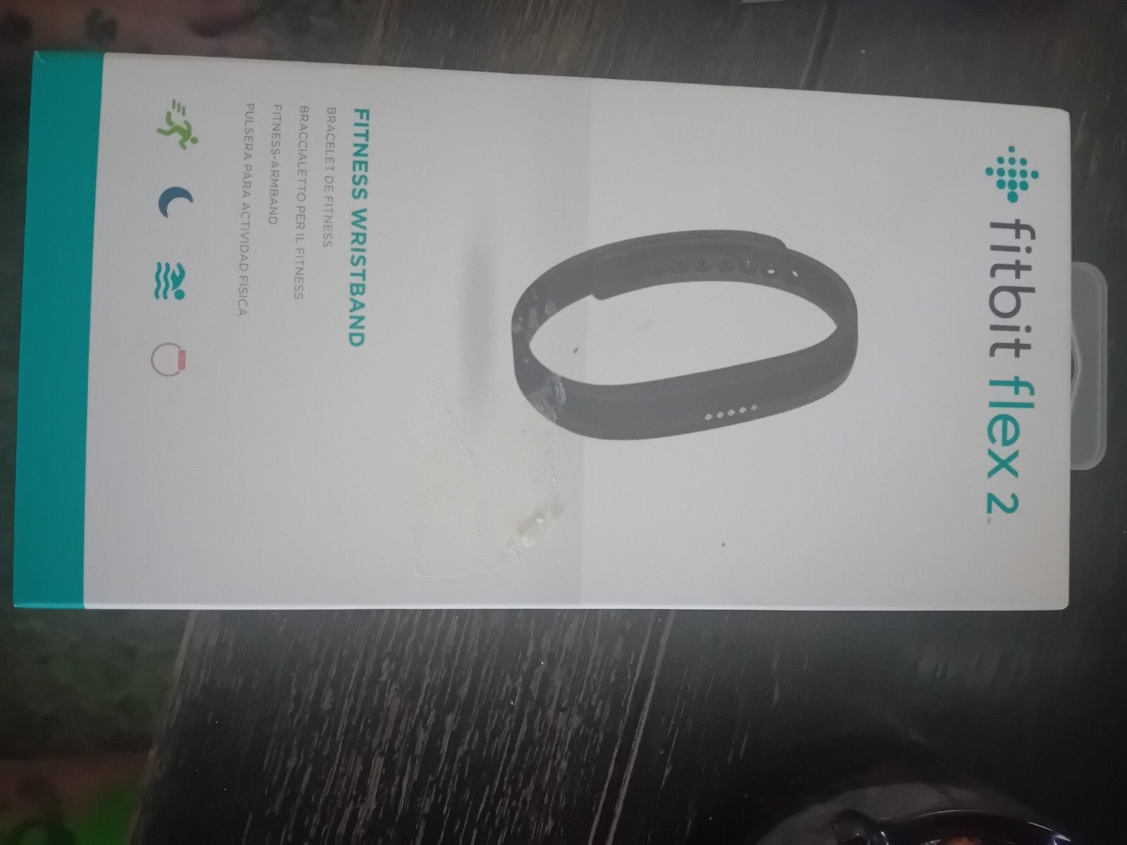 Fitbit flex 2, 128 GB, Ophalen of Verzenden, Nieuw, Zwart