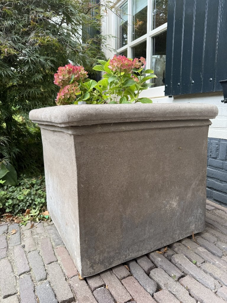 bloembakken, Ophalen, Steen, Vierkant, Zo goed als nieuw