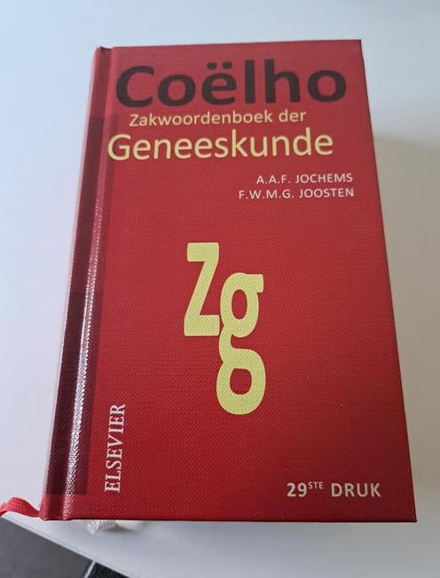 Coëlho Zakwoordenboek Der Geneeskunde / Druk 29, Boeken, Studieboeken en Cursussen, Ophalen of Verzenden, Beta, Zo goed als nieuw