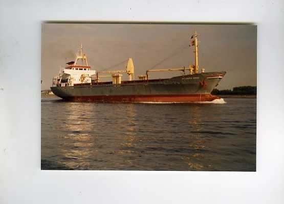 scheepvaart-foto-atlantic moon, Ophalen of Verzenden, Zo goed als nieuw, Motorboot, Boek of Tijdschrift